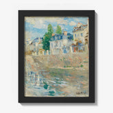On the Banks of the Seine at Bougival by Berthe Morisot - thumbnail_1_bf_66aeaaf61000f9bb7f31f4c0